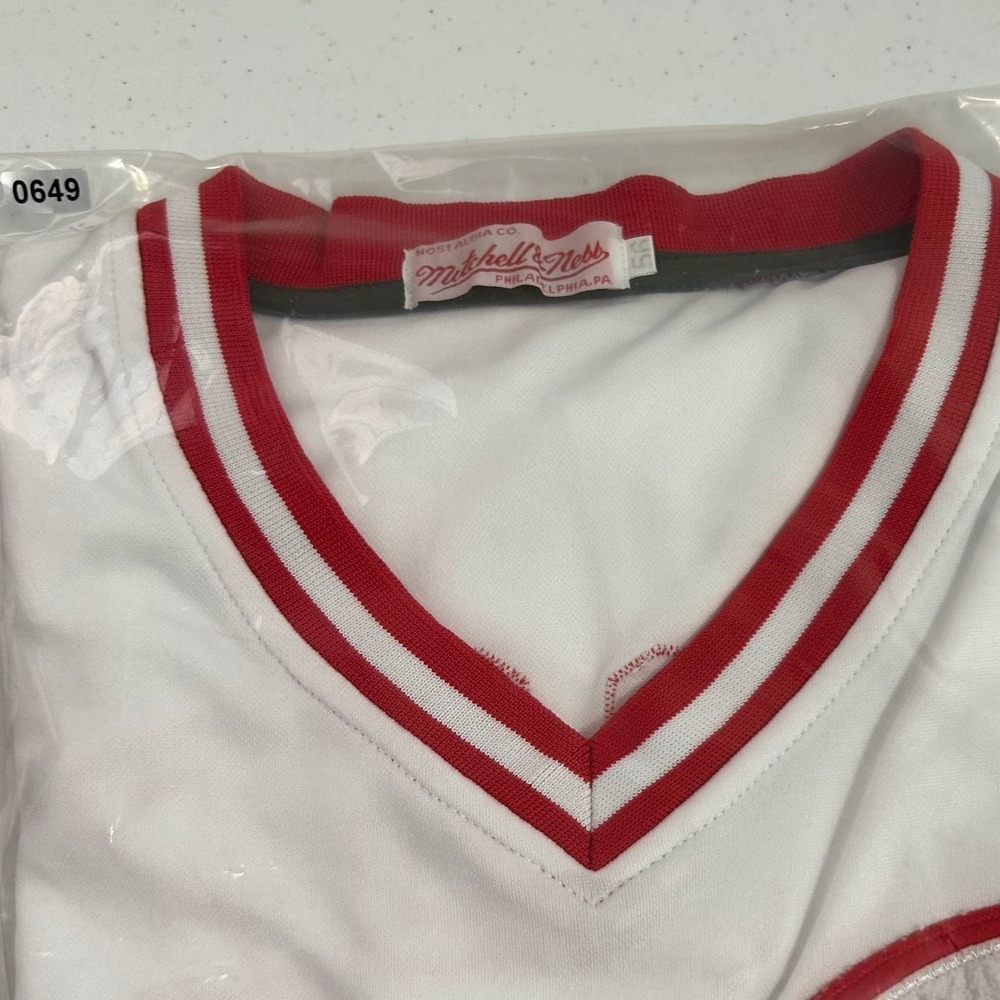Mitchell & Ness Cincinnati Reds Pete Rose 14 Baseball Jersey Cooperstown - Picture 7 of 7